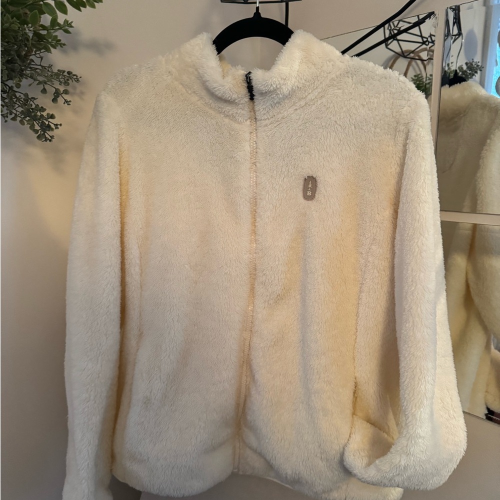 Bass Women's Cream Fleece Jacket
